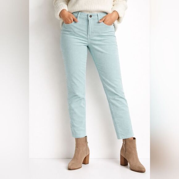 Vineyard Vines Pants - Vineyard Vines Light Blue Corduroy Pants 12 Y2K Coastal Grandmother